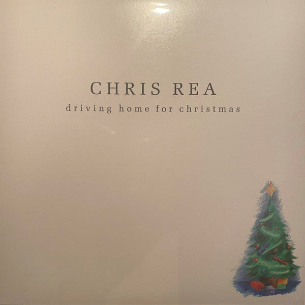 Chris Rea : Driving Home For Christmas (7", Single, RE, Whi)