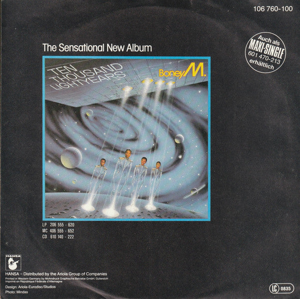 Boney M. : Kalimba De Luna (7",45 RPM,Single)