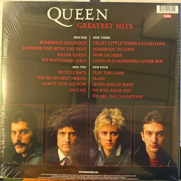 Queen : Greatest Hits (LP,Compilation,Reissue,Remastered,Stereo)