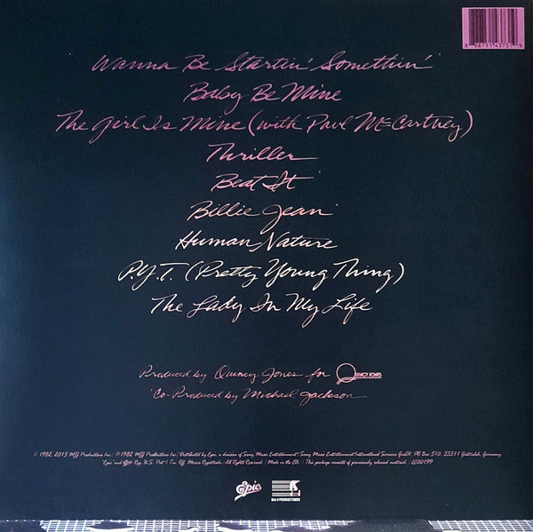 Michael Jackson : Thriller (LP,Album,Reissue,Repress,Stereo)