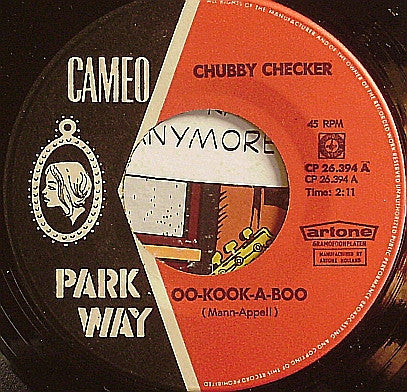 Chubby Checker : Oo-Kook-A-Boo / Mashed Potato Love (7",45 RPM,Single)