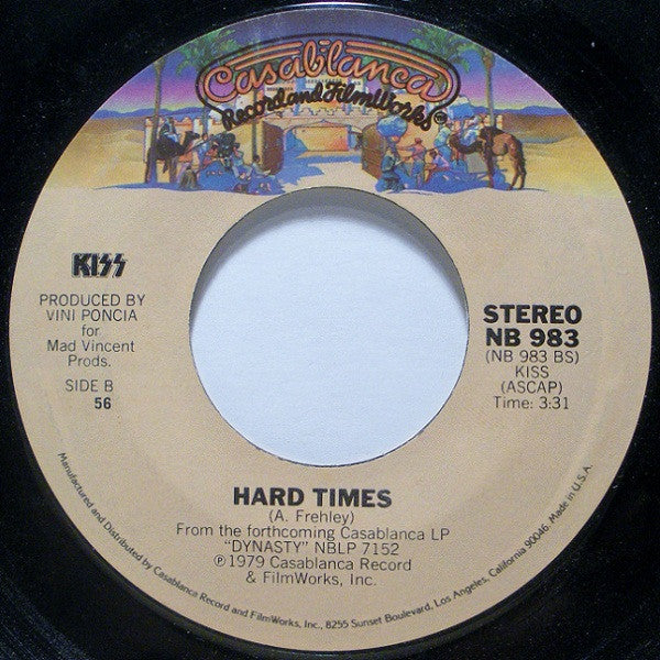 Kiss : I Was Made For Lovin' You (7",45 RPM,Single,Styrene)