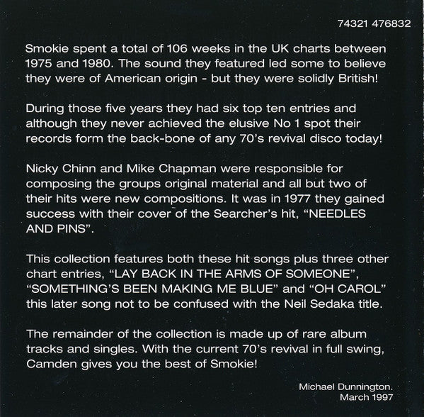 Smokie : The Best Of Smokie (Compilation)