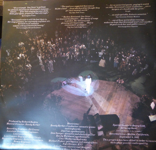 Barbra Streisand : One Voice (LP,Album)