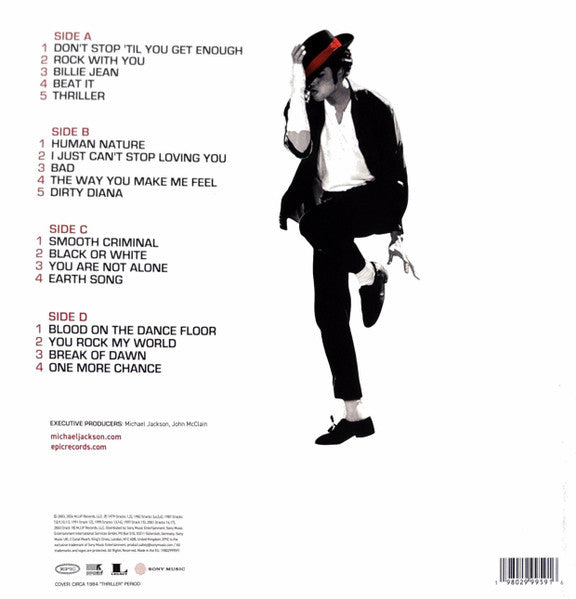 Michael Jackson : Number Ones (LP,Compilation,Reissue,Remastered,Stereo)