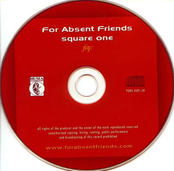 For Absent Friends : Square One (Album)