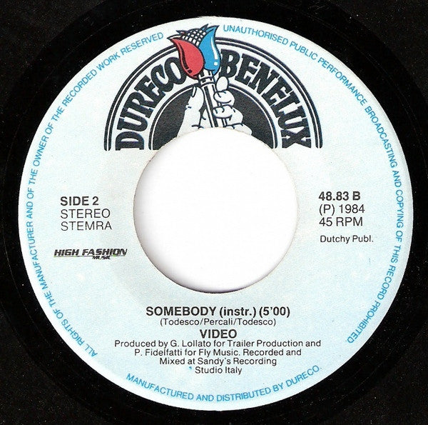 Video : Somebody (Hey Girl) (7",45 RPM,Single)