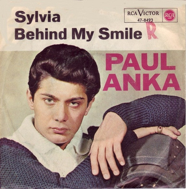 Paul Anka : Sylvia / Behind My Smile (7",45 RPM,Single)