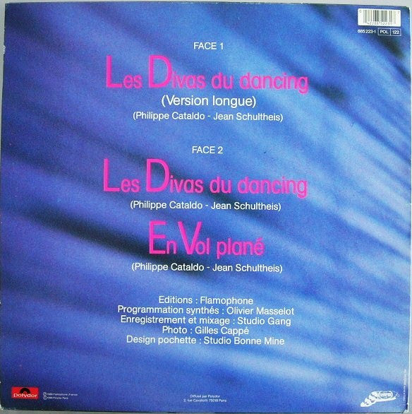 Philippe Cataldo : Les Divas Du Dancing (12",45 RPM,Maxi-Single)