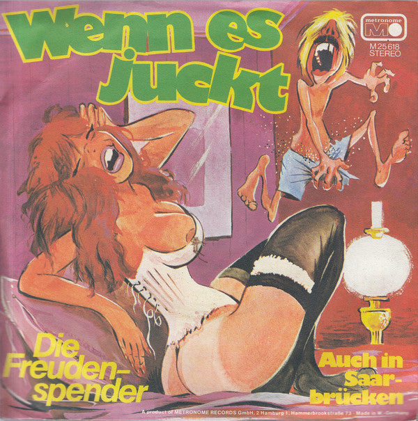 Die Freudenspender : Wenn Es Juckt (7",Single,45 RPM)