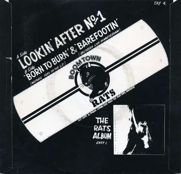 Boomtown Rats, The : Lookin' After No. 1 (7",45 RPM,Single)