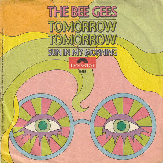Bee Gees : Tomorrow Tomorrow (7",Single,45 RPM,Mono)