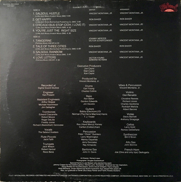 Salsoul Orchestra, The : Salsoul Orchestra (LP,Album,Stereo)
