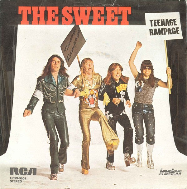 Sweet, The : Teenage Rampage (7",45 RPM,Single,Stereo)