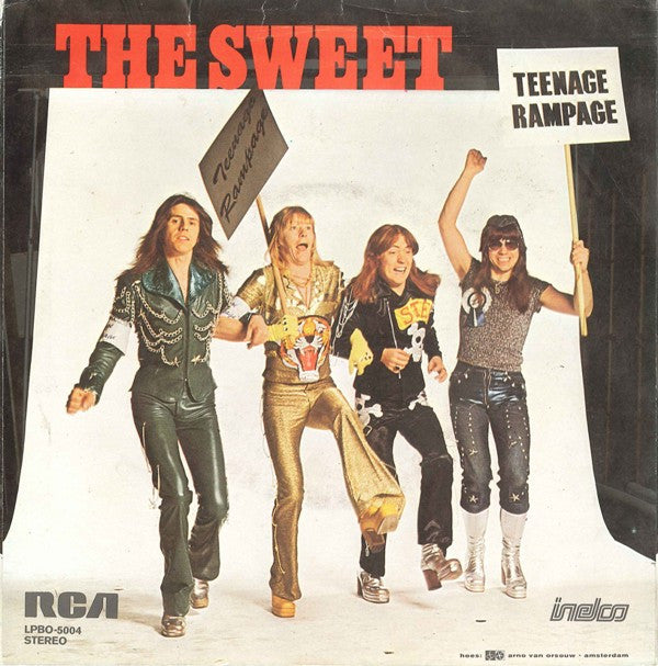 Sweet, The : Teenage Rampage (7",45 RPM,Single,Stereo)