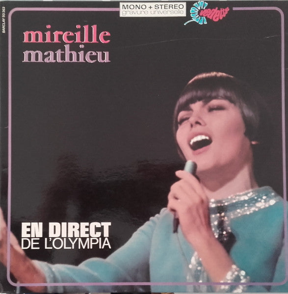 Mireille Mathieu : En Direct De L'Olympia (LP,Album,Stereo)