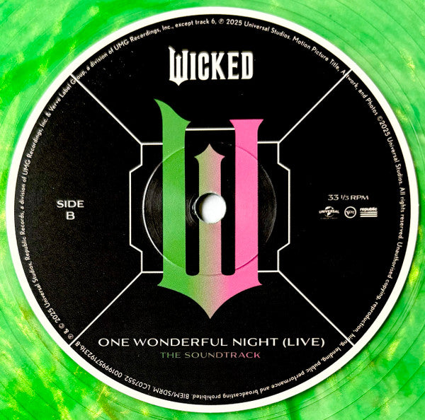 Stephen Schwartz : Wicked: One Wonderful Night (Live) - The Soundtrack (LP)