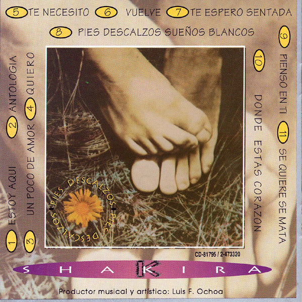 Shakira : Pies Descalzos (Album)