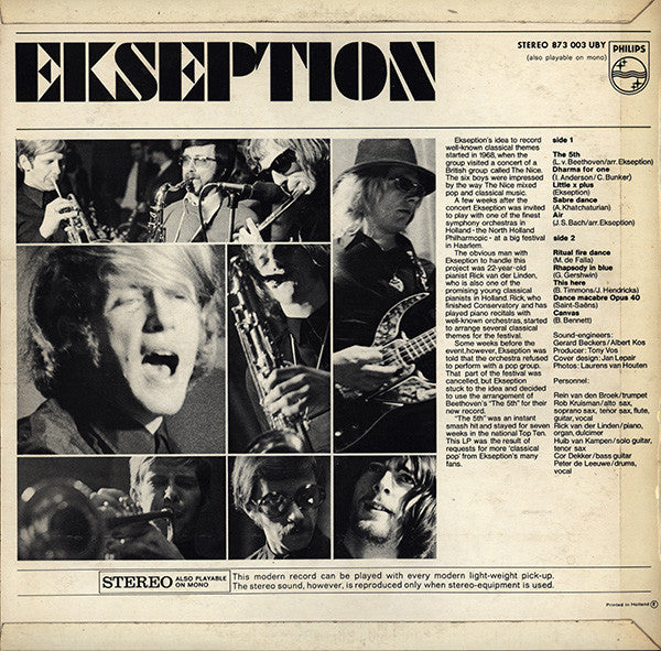 Ekseption : Ekseption (LP,Album,Stereo)