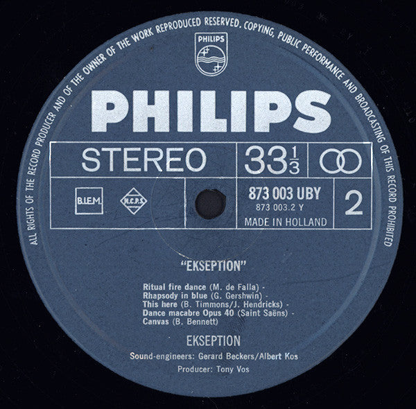 Ekseption : Ekseption (LP,Album,Stereo)