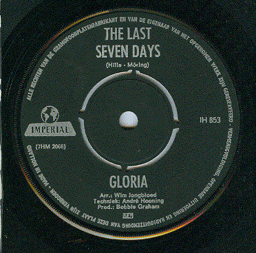 Unit Gloria : The Last Seven Days  (7",45 RPM,Single)