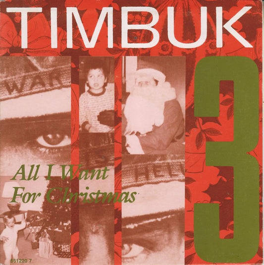 Timbuk 3 : All I Want For Christmas (Is World Peace) (7",45 RPM,Single,Stereo)