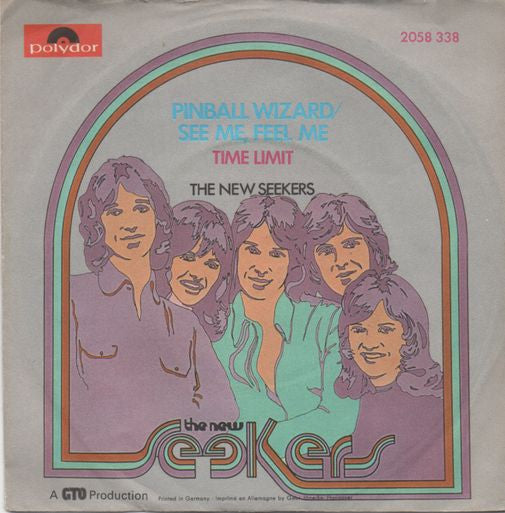 New Seekers, The : Pinball Wizard / See Me, Feel Me (7",Single,45 RPM)