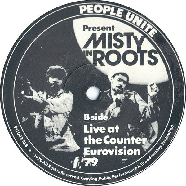 Misty In Roots : Live At The Counter Eurovision 79 (LP, Album)