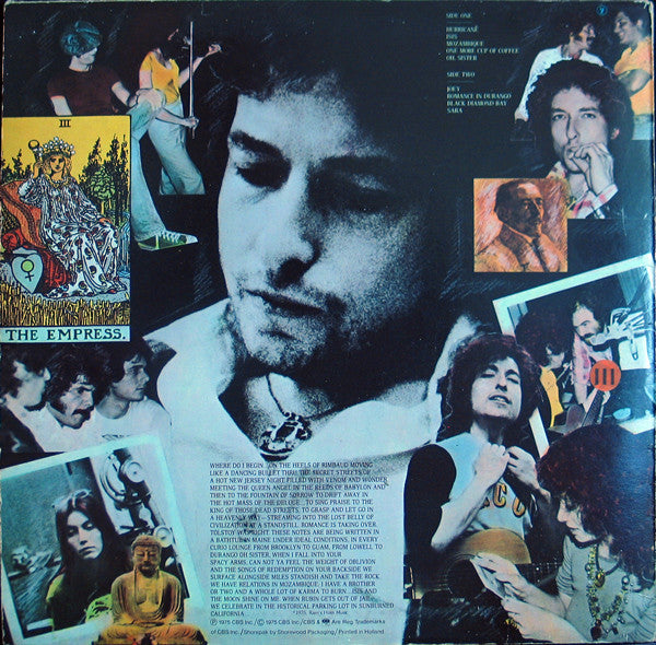 Bob Dylan : Desire (LP,Album,Stereo)