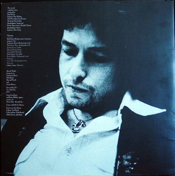 Bob Dylan : Desire (LP,Album,Stereo)