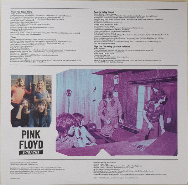 Pink Floyd : 8-Tracks (LP,Compilation)