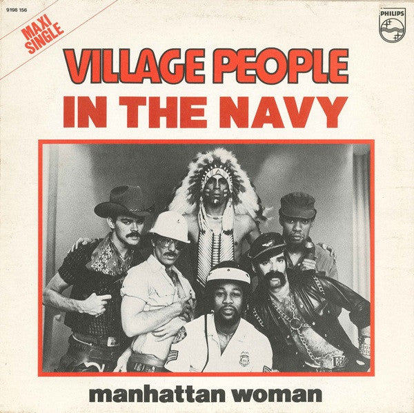Village People : In The Navy (12",45 RPM,Maxi-Single,Stereo)