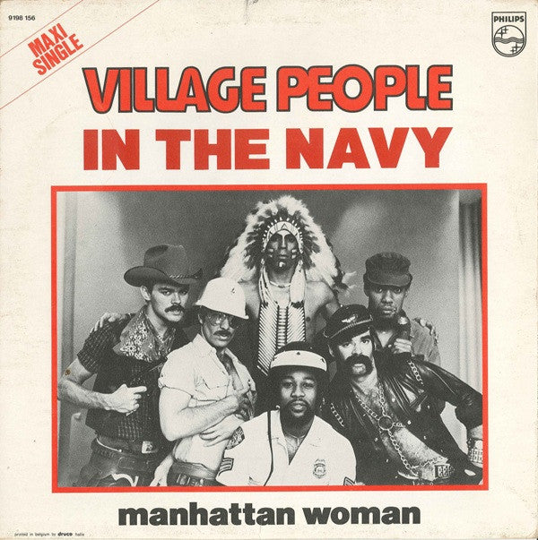 Village People : In The Navy (12",45 RPM,Maxi-Single,Stereo)
