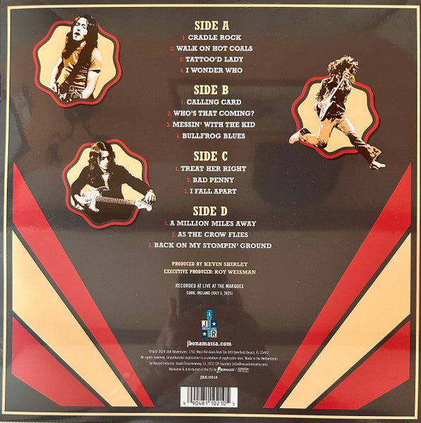 Joe Bonamassa : The Spirit Of Rory Live From Cork (LP,Album,Stereo)