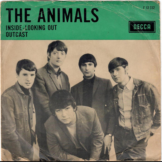The Animals : Inside-Looking Out (7", Single, Mono)