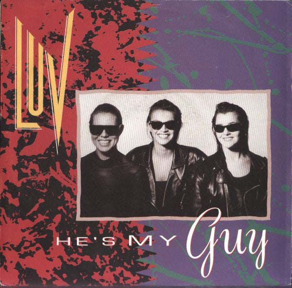 Luv' : He's My Guy (7",Single,45 RPM)
