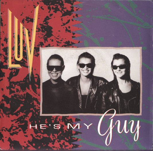 Luv' : He's My Guy (7",Single,45 RPM)