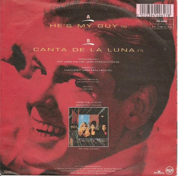 Luv' : He's My Guy (7",Single,45 RPM)
