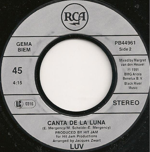 Luv' : He's My Guy (7",Single,45 RPM)