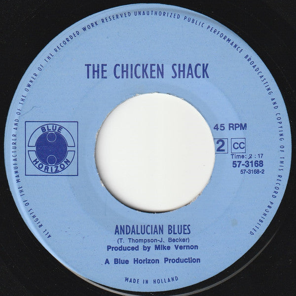 Chicken Shack : Maudie (7",45 RPM,Single)