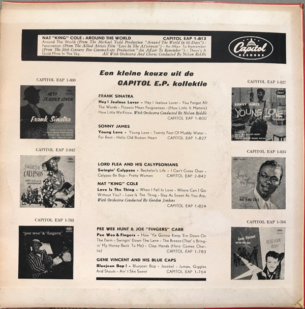 Nat King Cole With  Nelson Riddle : Around The World (7",45 RPM,EP)