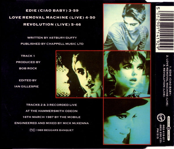 Cult, The : Edie (Ciao Baby) (Single)