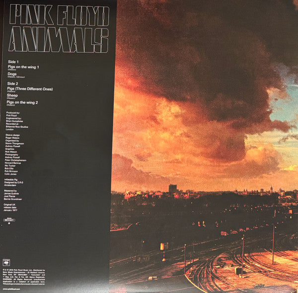 Pink Floyd : Animals (LP,Album,Reissue,Remastered,Stereo)