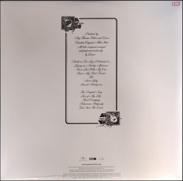 Queen : A Night At The Opera (LP,Album,Reissue,Stereo)