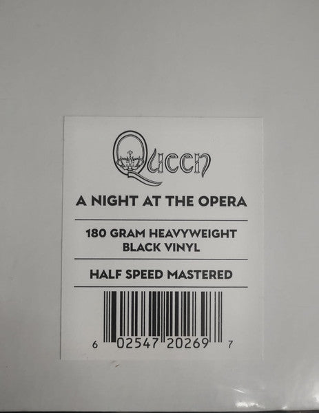 Queen : A Night At The Opera (LP,Album,Reissue,Stereo)