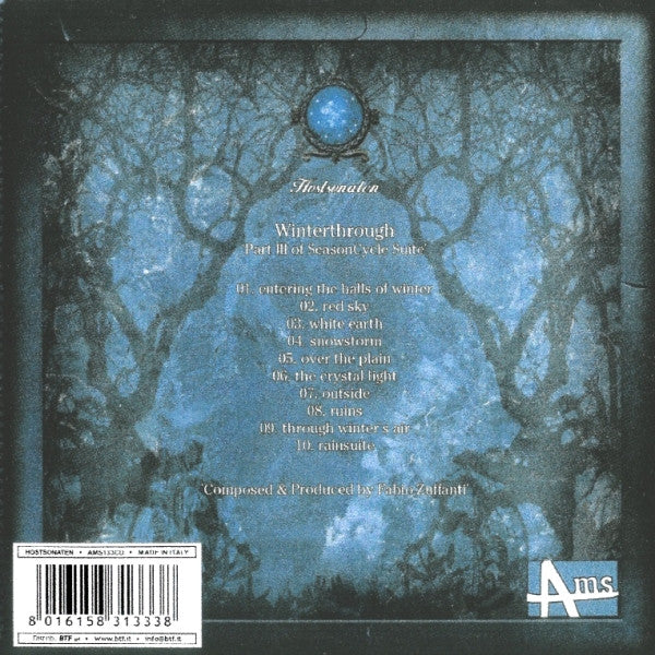 Hostsonaten : Winterthrough (Part III Of SeasonCycle Suite) (Album)