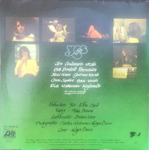 Yes : Close To The Edge (LP,Album,Reissue)