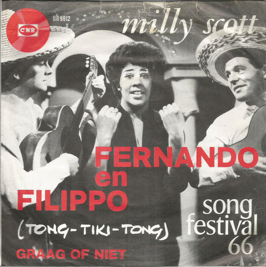 Milly Scott : Fernando En Filippo  (7",45 RPM,Single)