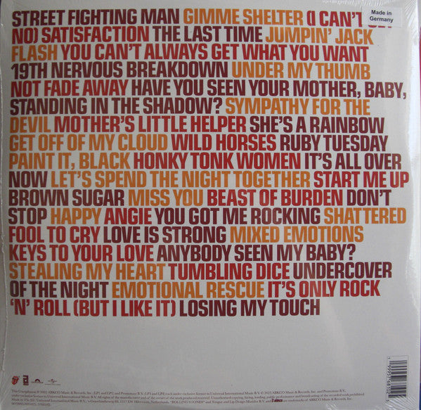 Rolling Stones, The : Forty Licks (LP)