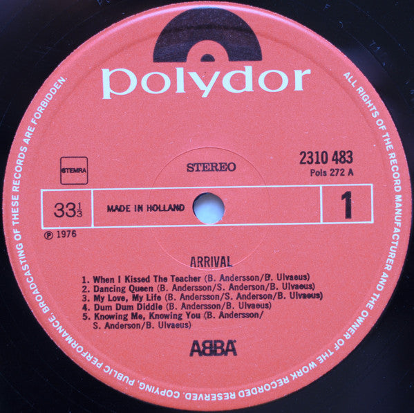 ABBA : Arrival (LP,Album)